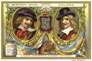 Rembrandt van Rijn和Frans Hals，荷兰艺术家
